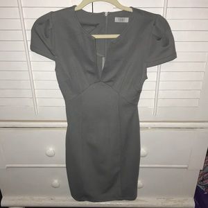 Puff sleeve dress